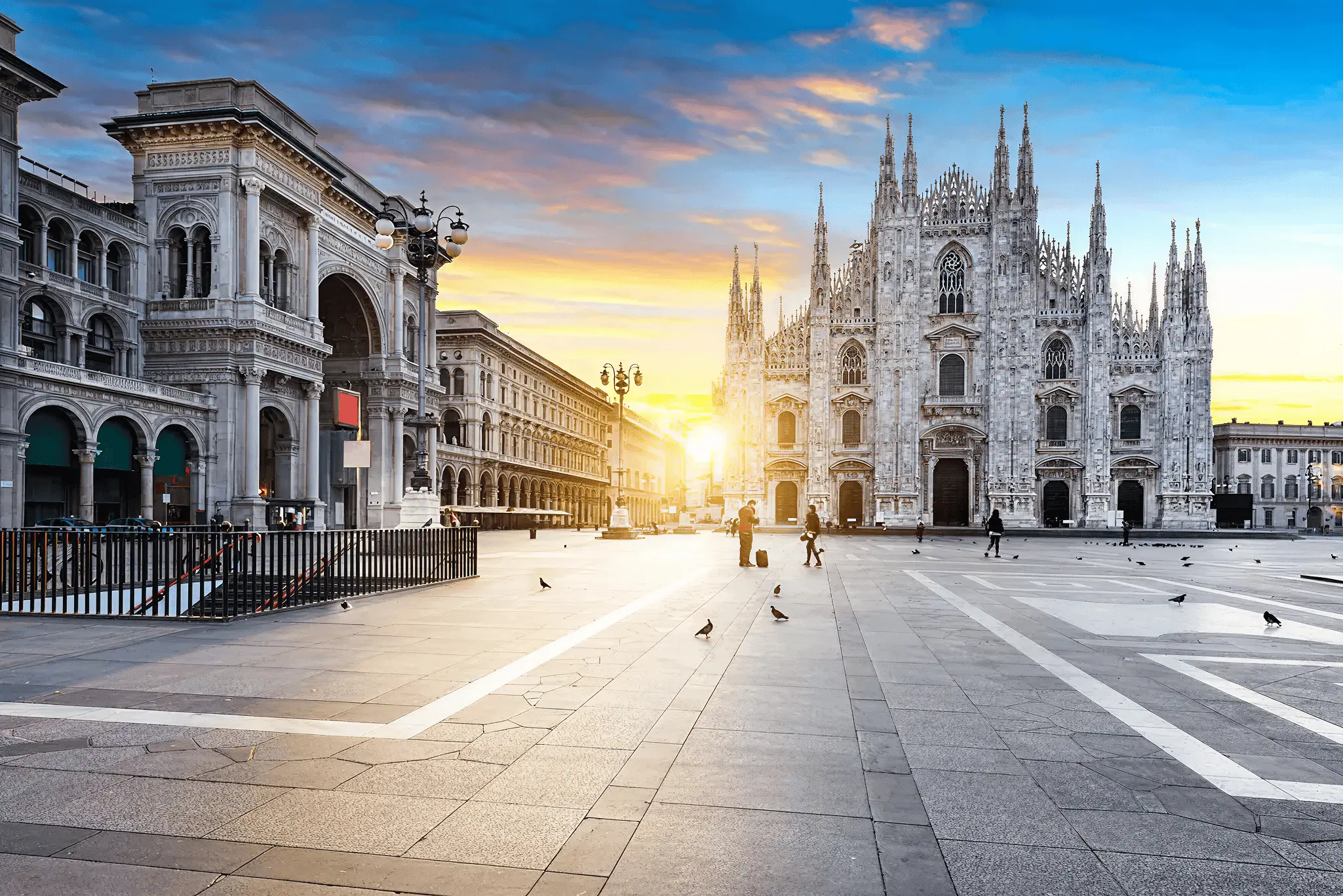 Flight to Milan