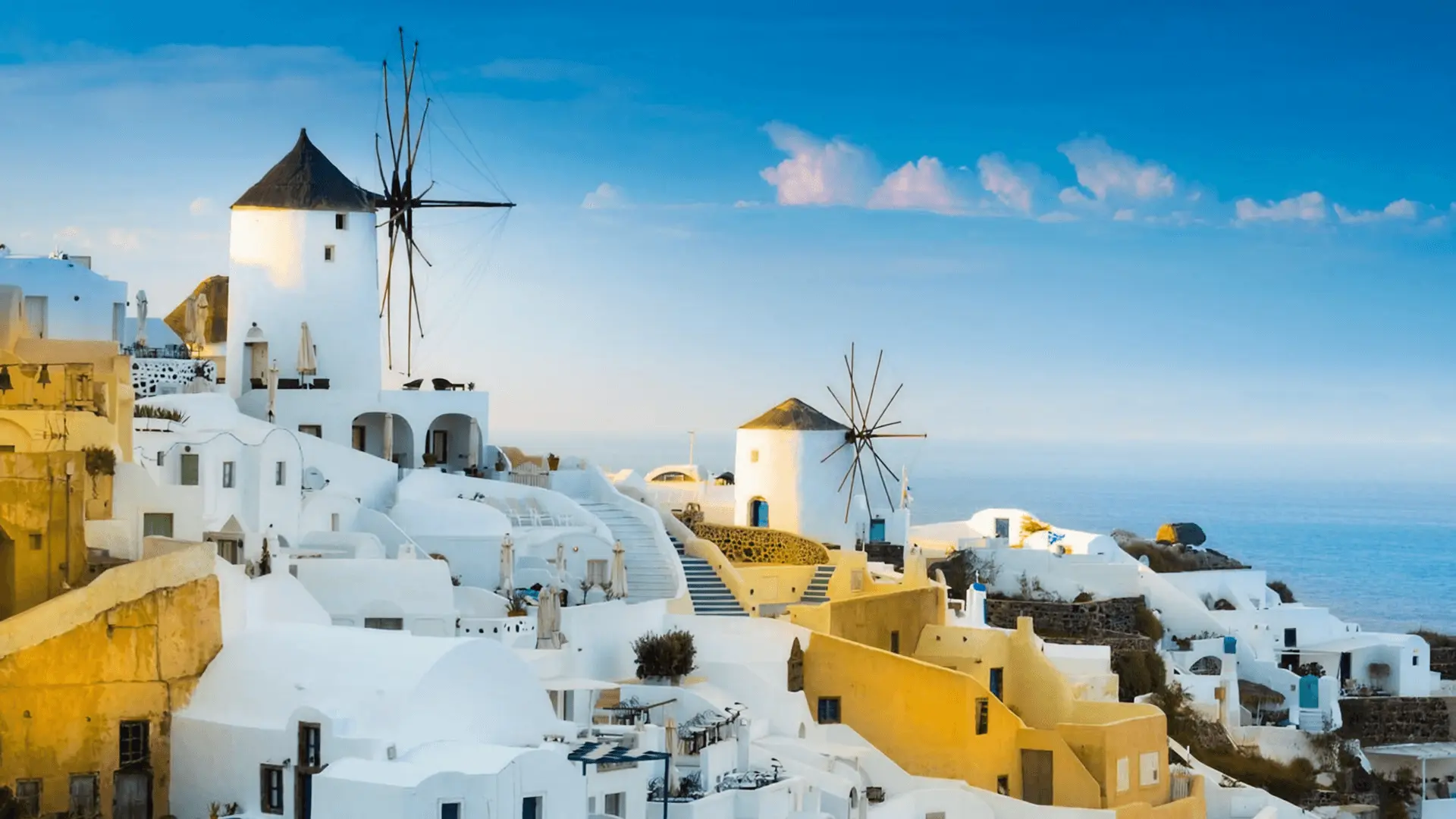 Flight to Mykonos