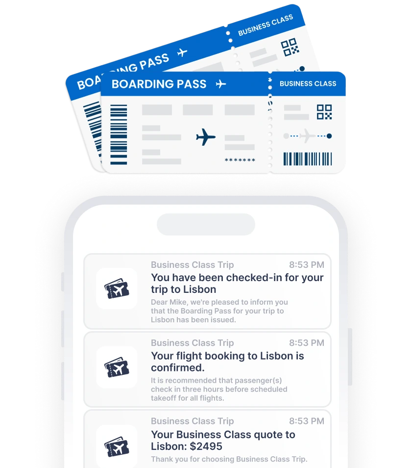 Confirm and Travel